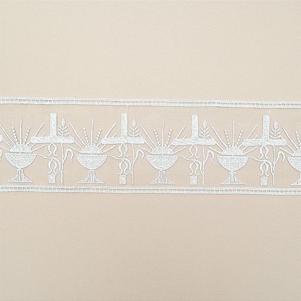 Tule Bordado Litúrgica CH-4919 (10,0cm - 12,80m)
