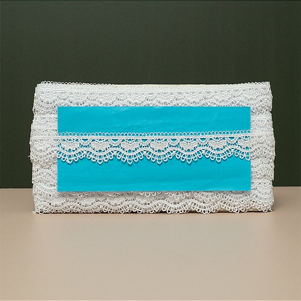 Renda Guipir Branca CH-4388 (3,0cm - 13,70m)