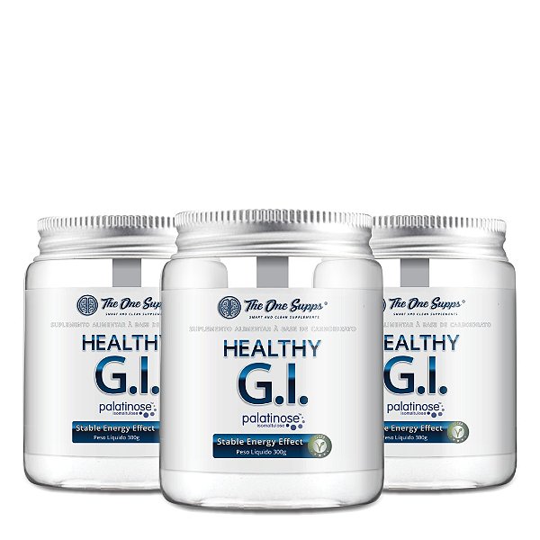 Kit com 3 Healthy G.I.® Palatinose™ 300g