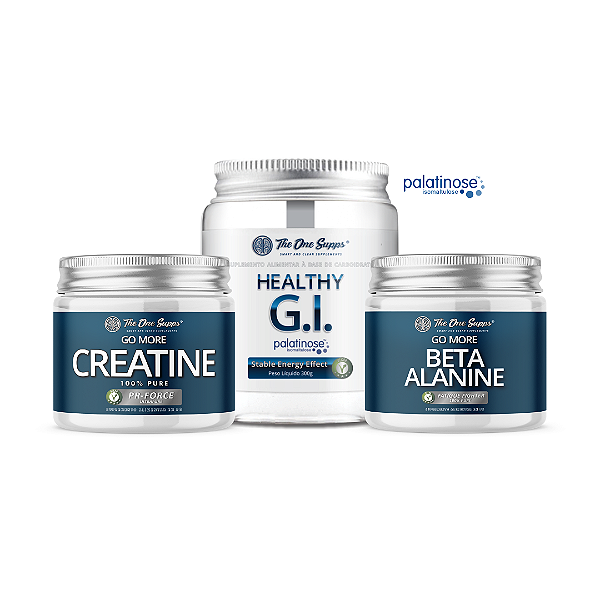 KIT Explosão de Energia: Creatine + Beta Alanine + Palatinose