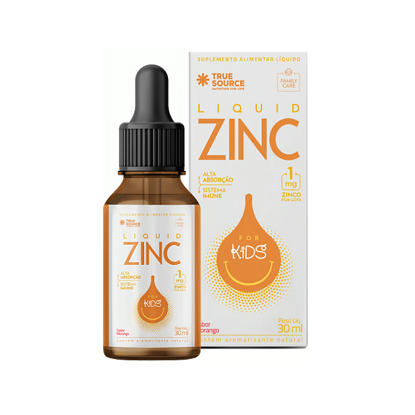 Zinc Líquido 30ml - True Source