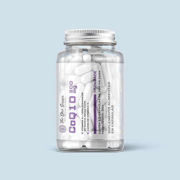 Imunidade Coenzima Q10 + Vitamina E - The One Supps