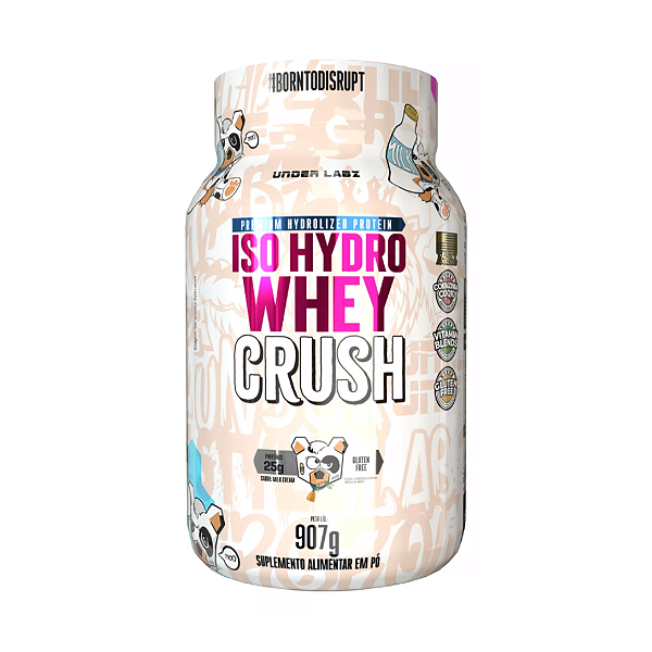 Iso Hydro Whey Crush 907g - Milk Cream - Under Labz