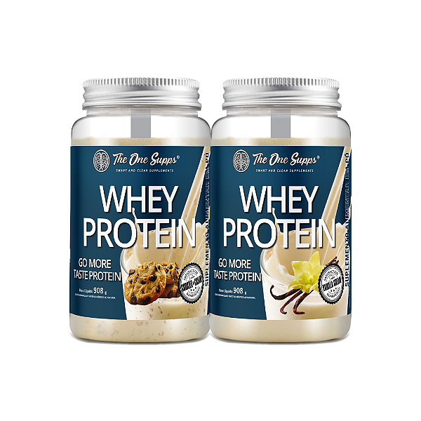 Kit 2 Whey Protein Go More Taste (WPC) - 20% de desconto