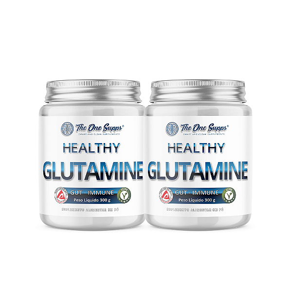 Kit 2 Healthy Glutamine 300g (100% Pure Ajinomoto®) - The One Supps