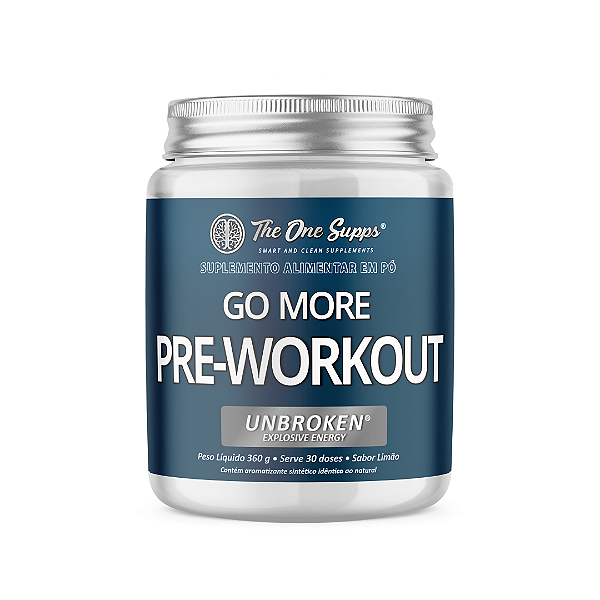 Go More Unbroken® 360g - Pré Treino - The One Supps