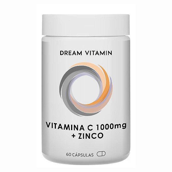 Vitamina C 1000mg + Zinco 60 caps - Dream Vitamin