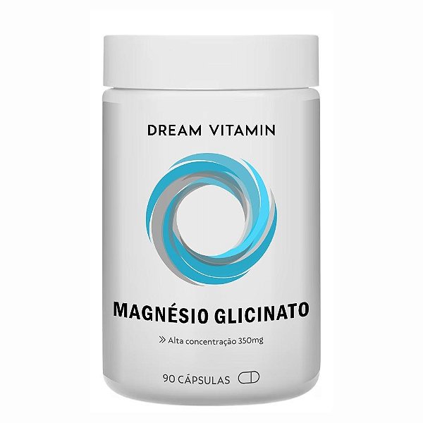 Magnésio Glicinato 90 caps - Dream Vitamin