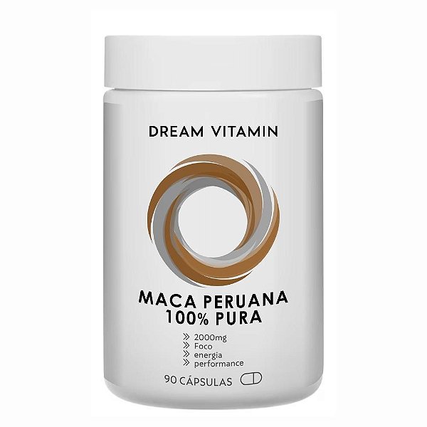 Maca Peruana 100% pura 90 caps - Dream Vitamin