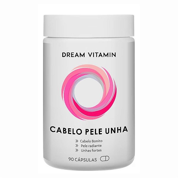 Cabelo Pele Unha - 90 caps - Dream Vitamin
