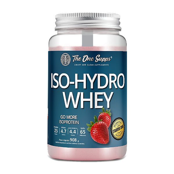 Go More Iso-Hydro Whey Strawberry (WPI + WPH) - The One Supps