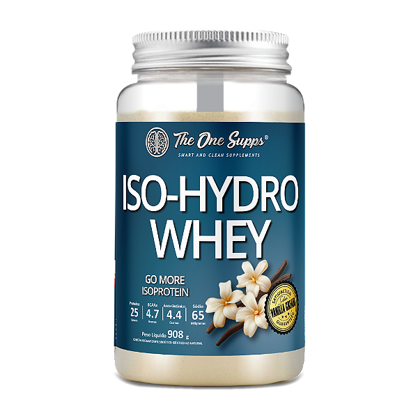 Go More Iso-Hydro Whey Vanilla Cream (WPI + WPH) - The One Supps