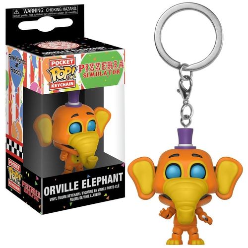 Chaveiro Pocket Pop Funko Five Nights At Freddy Orville Elephant