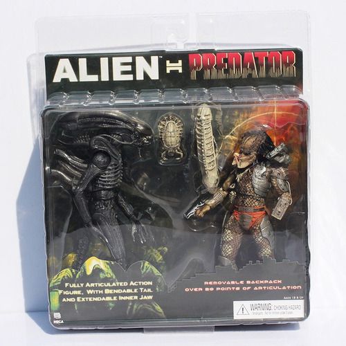 Action Figure Alien vs Predator Pack 20cm Articulados