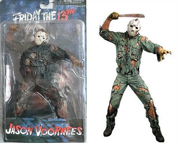 Action Figure Jason Voorhees Sexta Feira 13 18cm