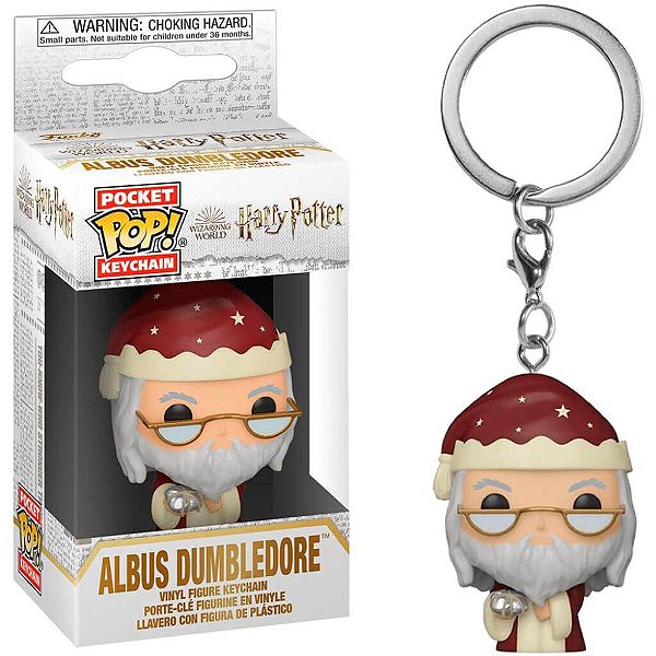 Chaveiro Pocket Pop Harry Potter Albus Dumbledore Yule Ball