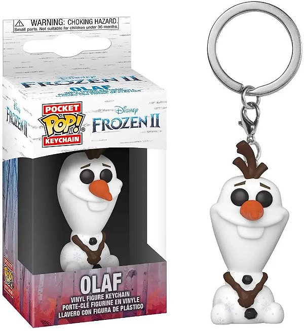 Chaveiro Pocket Pop Disney Frozen 2 Olaf