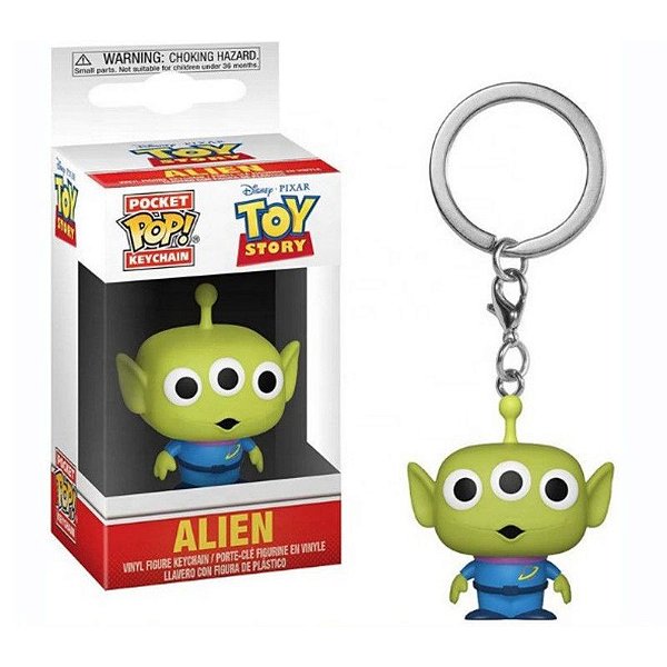 Chaveiro Pocket Pop Disney Toy Story Alien