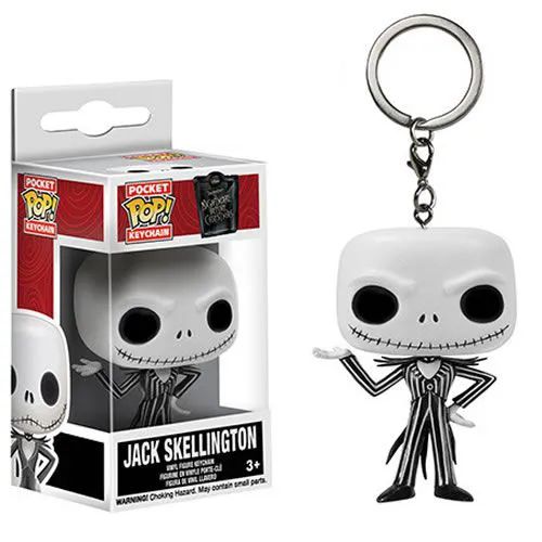 Chaveiro Pocket Pop Disney Jack Skellington