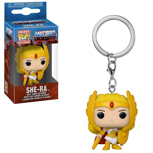 Chaveiro Pocket Pop Masters Of The Universe She-Ra