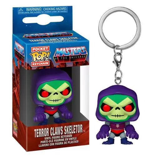 Chaveiro Pocket Pop Masters Of The Universe Terror Claw Skeletor