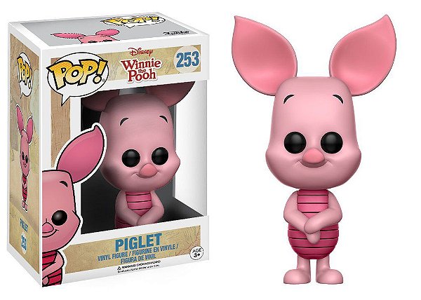 Funko Pop Disney Winnie The Pooh Piglet Leitão #253