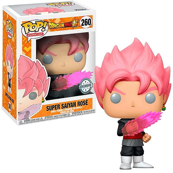 Funko Pop Dragon Ball Z Super Saiyan Rose Exclusivo #260