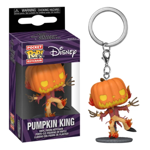 Chaveiro Pocket Pop Disney Pumpkin King