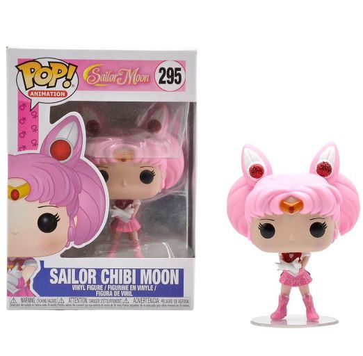 Funko Pop Sailor Moon Chibi Moon Glitter Exclusiva #295