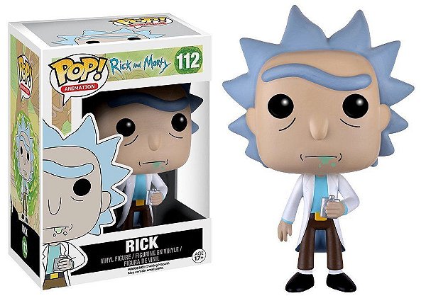 Funko Pop Rick and Morty - Rick #112