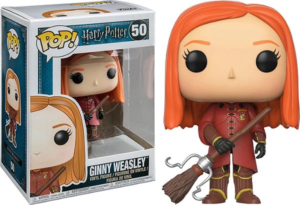 Funko Pop Harry Potter Ginny Quidditch Robes Exclusiva #50