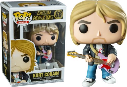 Funko Pop Nirvana Kurt Cobain Exclusivo #66