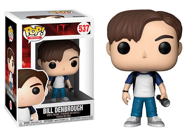 Funko Pop Terror IT A Coisa Bill Denbrough #537