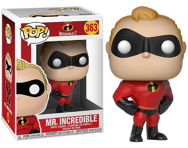 Funko Pop Disney Os Incriveis 2 Incredibles Mr Incredible #363