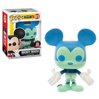 Funko Pop Disney Mickey's 90th - Mickey Blue E Green Exclusivo #01