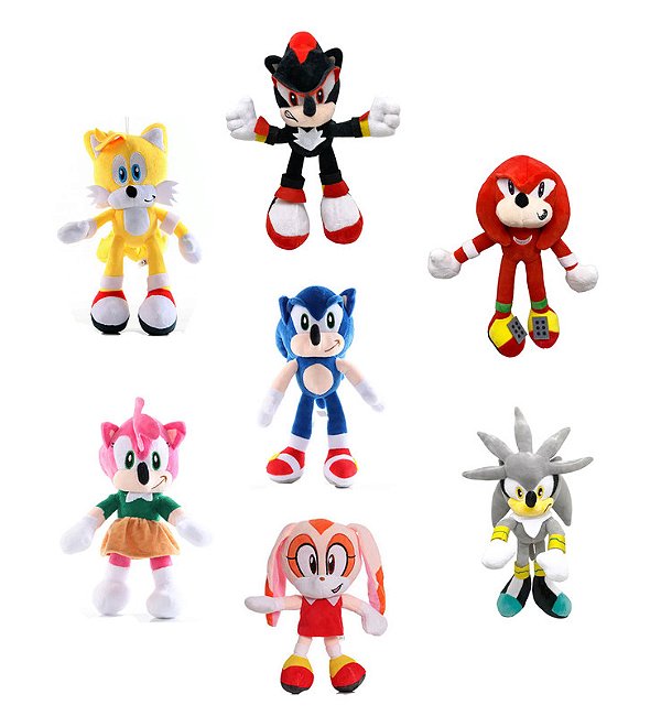 Pelúcia Sonic The Hedgehog 28cm