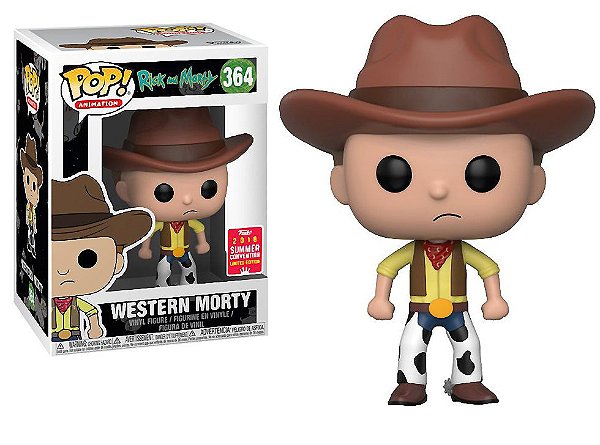 Funko Pop Rick and Morty Western Morty Exclusivo SDCC18 #364