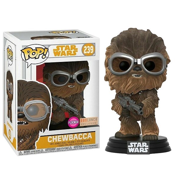 Funko Pop Star Wars Chewbacca Exclusivo Flocked #239
