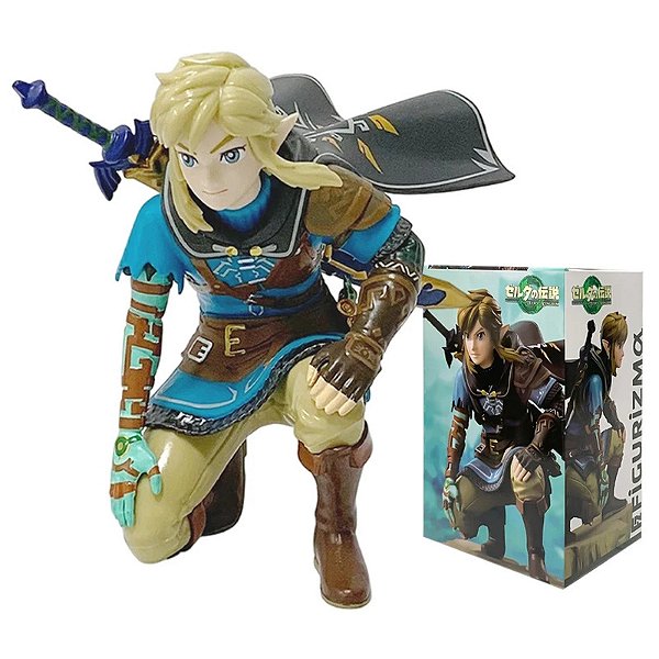 ACTION FIGURE LINK THE LEGEND OF ZELDA ESTATUA GAME BONECO 12CM