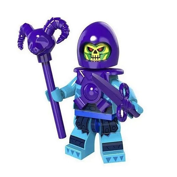 BONECO ESQUELETO HE-MAN MASTERS OF THE UNIVERSE BLOCO DE MONTAR