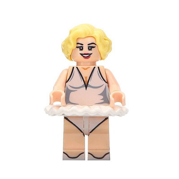 BONECA MARYLIN MONROE BLOCO DE MONTAR