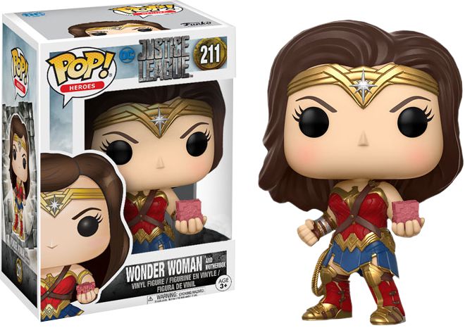 Funko Pop DC Mulher Maravilha With Mother Box Exclusiva #211