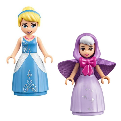 Kit 7 Bonecas Princesas Disney Ariel Elsa Mulan Merida Blocos de Montar