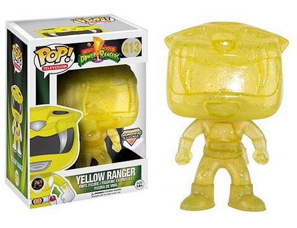 Funko Pop Power Rangers Yellow Ranger Morphing Exclusivo #413