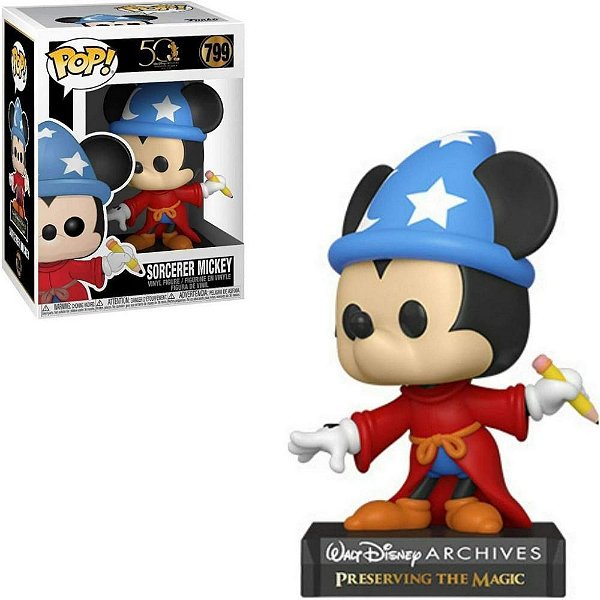 Funko Pop Disney Fantasia 50th Sorcerer Mickey #799