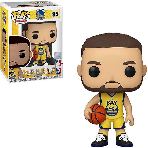 Funko Pop NBA Golden State Warriors Stephan Curry #95