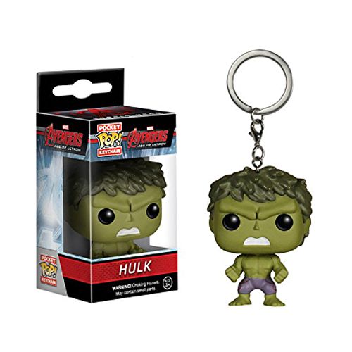 Chaveiro Pocket Pop Marvel Avengers Vingadores Hulk