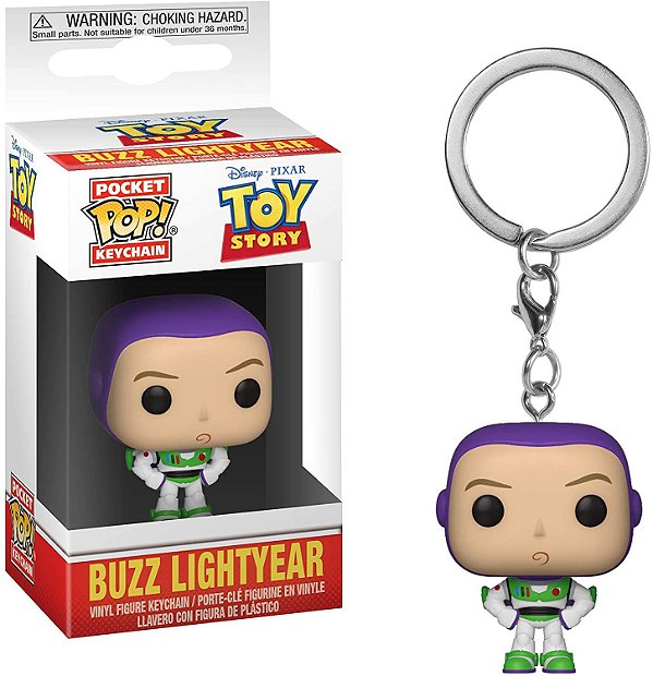 Chaveiro Pocket Pop Disney Toy Story Buzz Lightyear