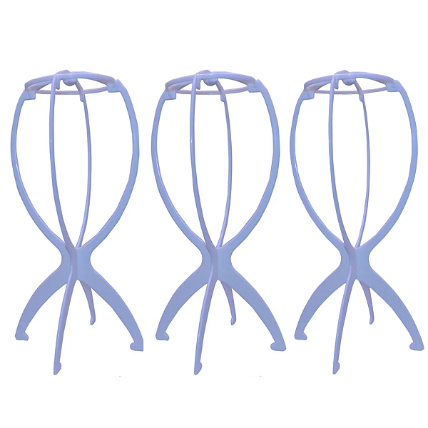 Kit Suporte Para Perucas, Wigs E Próteses Capilares - 3 unid