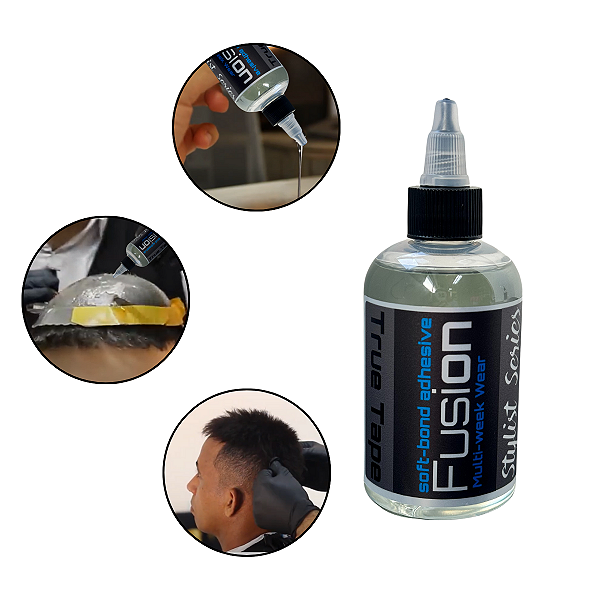 Cola Fusion Bond 120ml Para Prótese Capilar Lace e Peruca True Tape